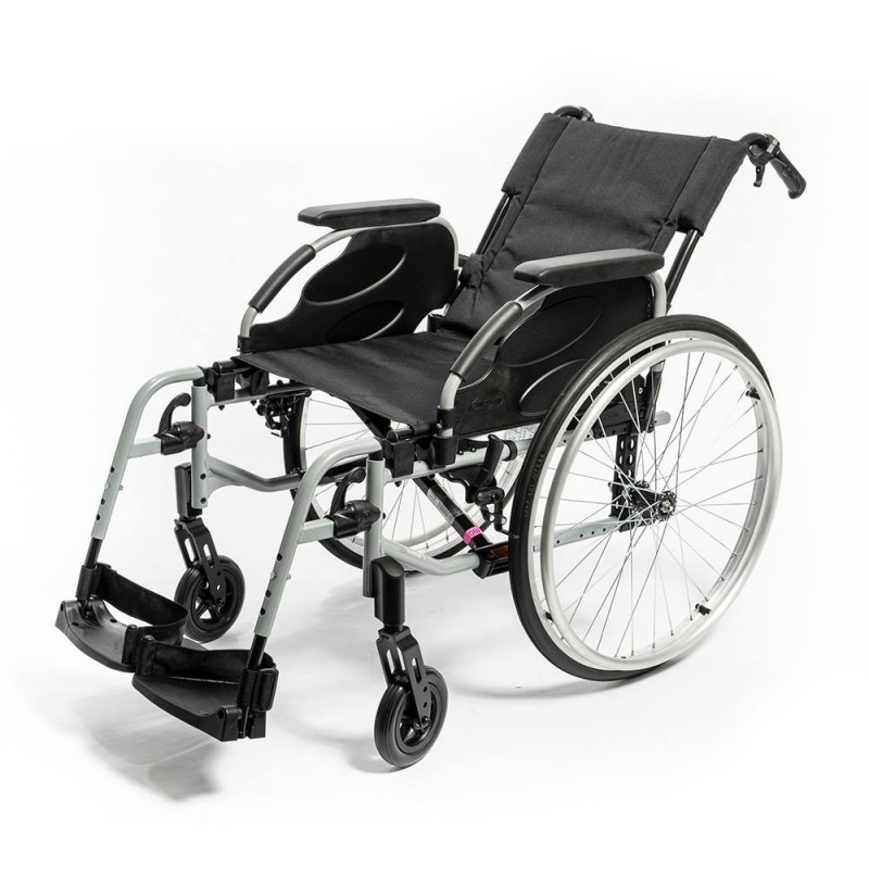 Кресло-коляска Action 2 (откидная спинка, литые колеса)