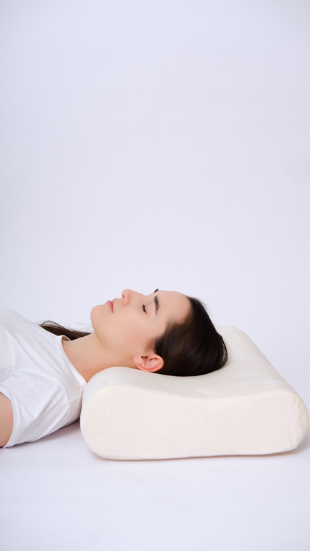 Ортопедическая подушка "Premium 1"(выемка 12 см, валик 9 см.)